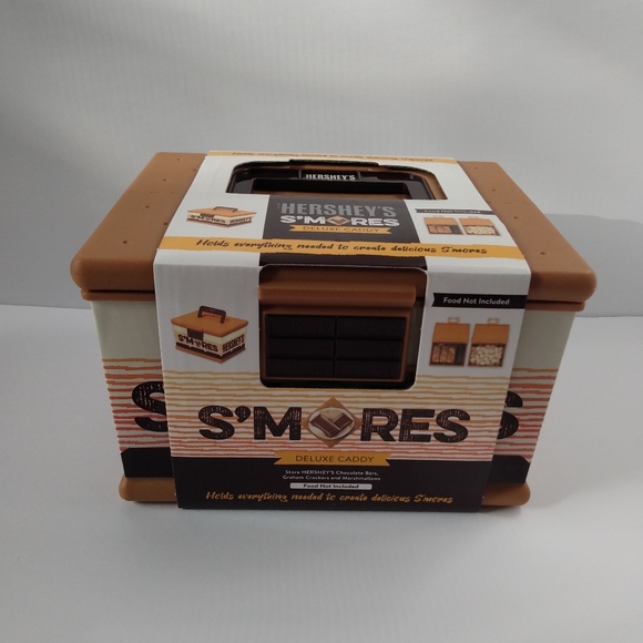 Hershey's Other - Brand New Hershey's Chocolate Deluxe S'mores Caddy Fall Campfire Fun #2